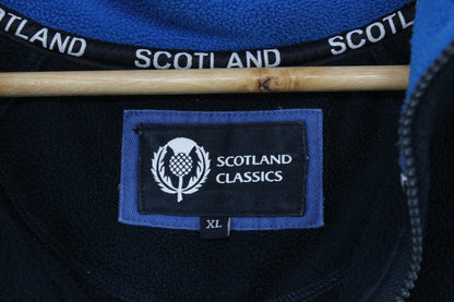 Mens 1/4 Zip Fleece Rugby