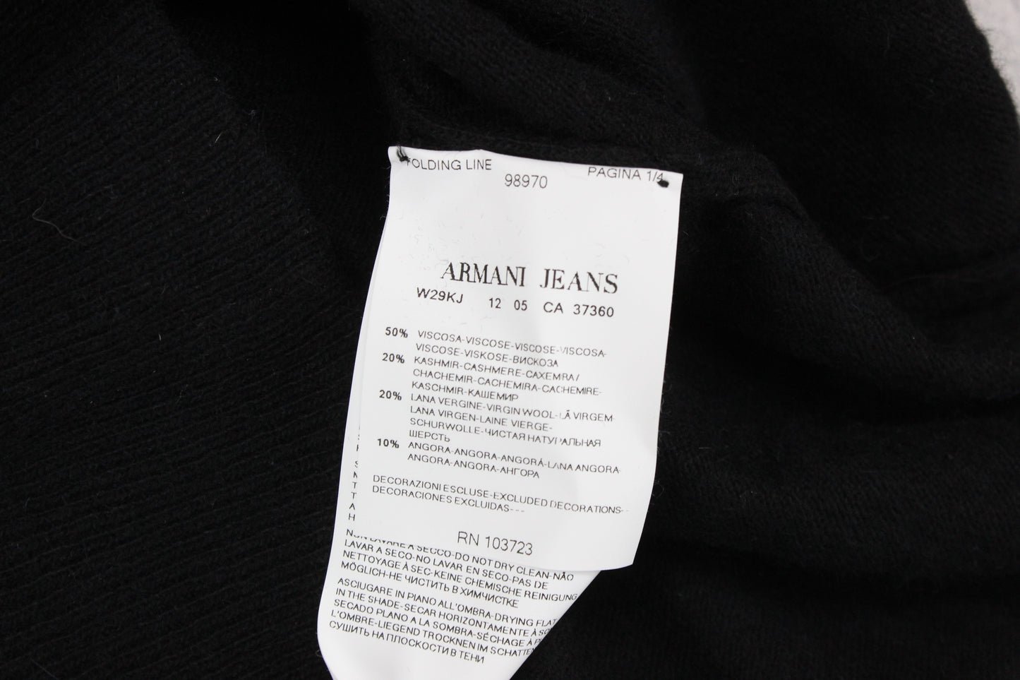 Womens V-Neck Jumper Wool Cashmere Angora