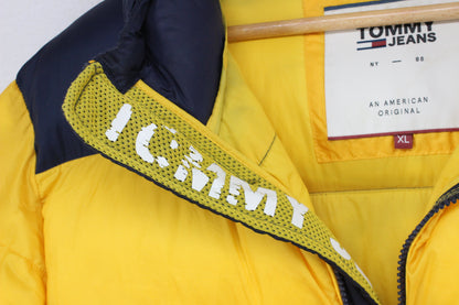Mens Puffer Jacket Hooded Full Zip