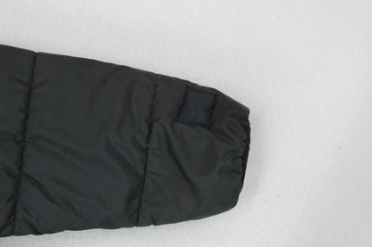 Boys Quilted Jacket Hooded Full Zip Reversible