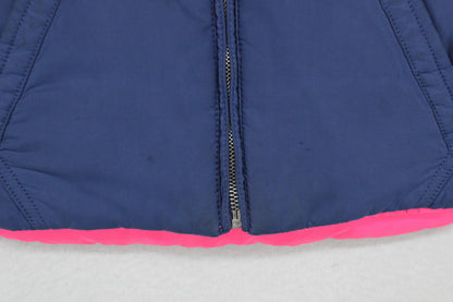 Girls Down Bodywarmer Reversible Sleeveless Outerwear