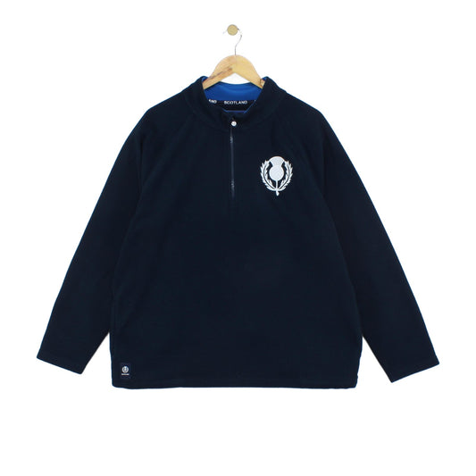 Mens 1/4 Zip Fleece Rugby
