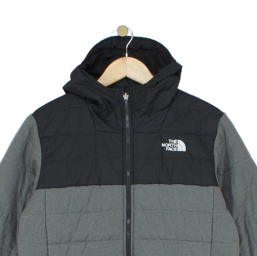 Boys Quilted Jacket Hooded Insulated