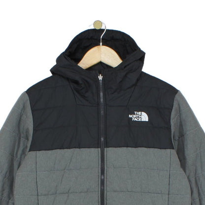 Boys Quilted Jacket Hooded Insulated