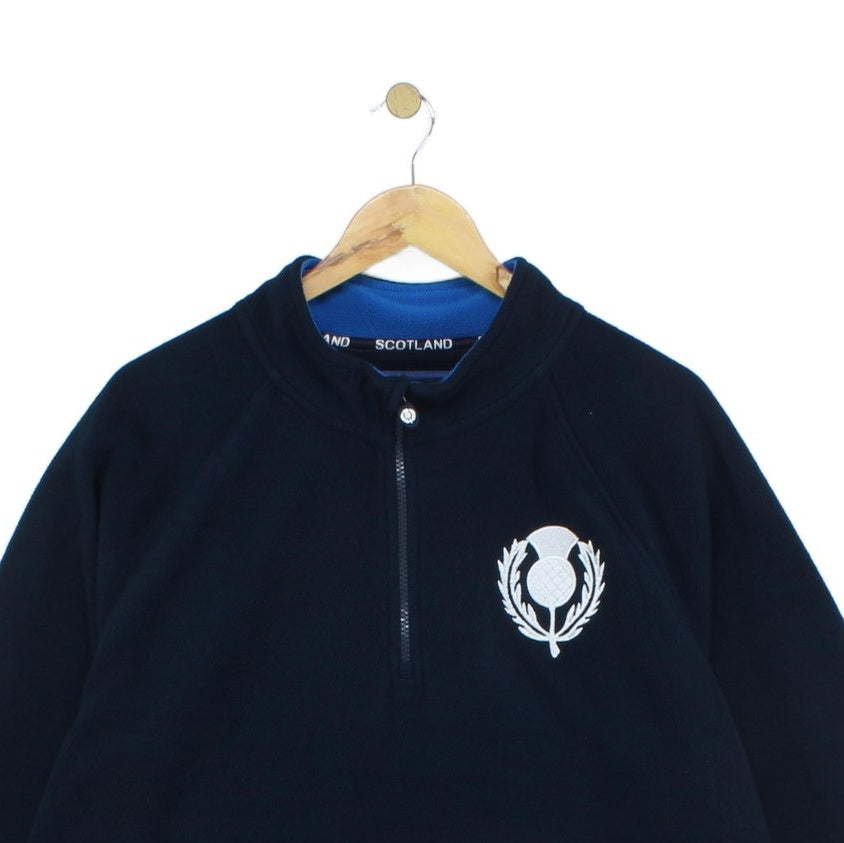 Mens 1/4 Zip Fleece Rugby