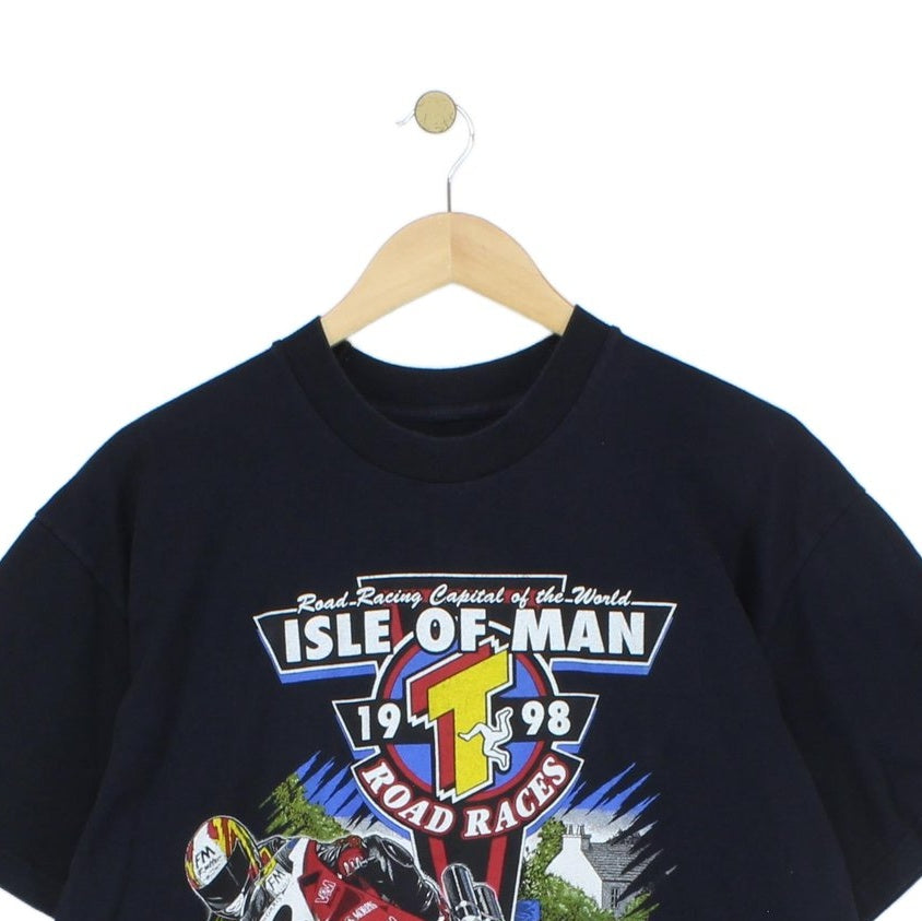 Mens Isle Of Man T-Shirt Graphic Racing
