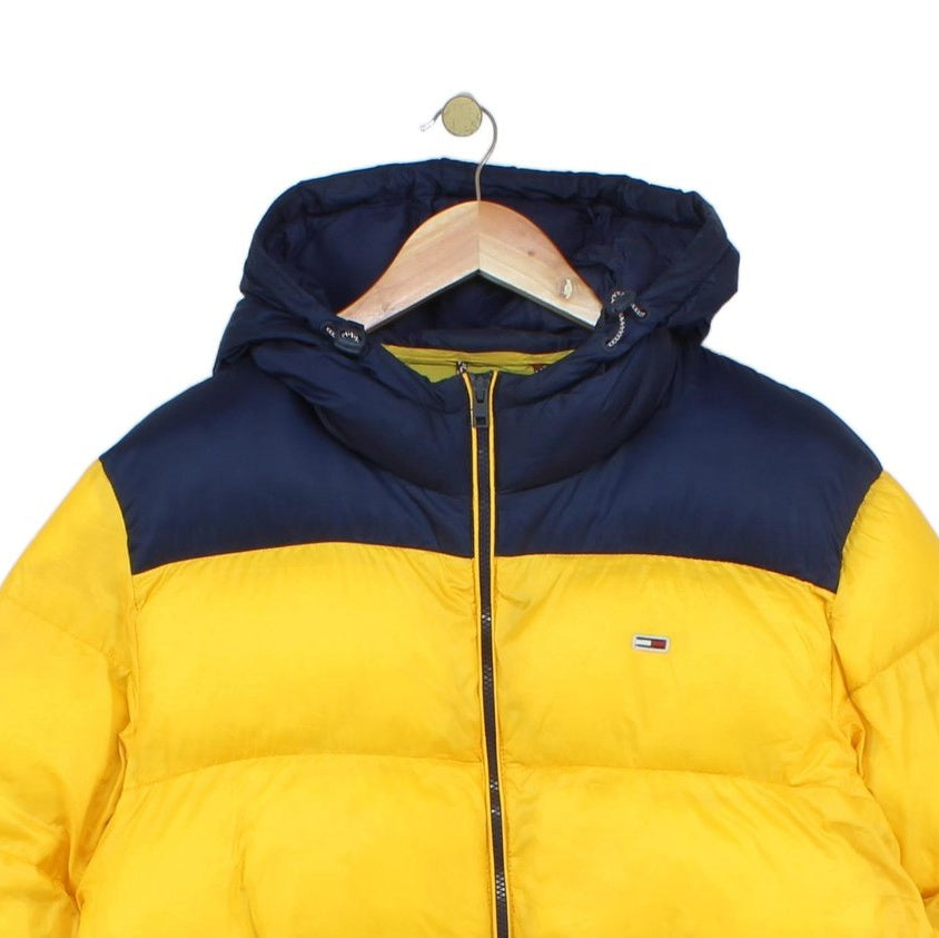 Mens Puffer Jacket Hooded Full Zip