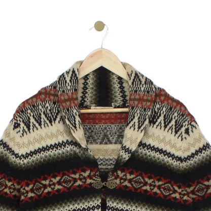 Womens Cardigan Nordic Patterned