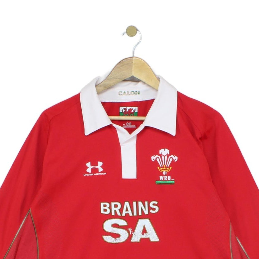 Mens 2008 Wales Rugby Shirt  Long Sleeve