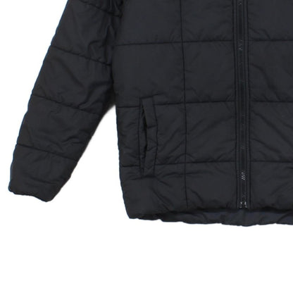 Boys Quilted Jacket Hooded Full Zip Reversible