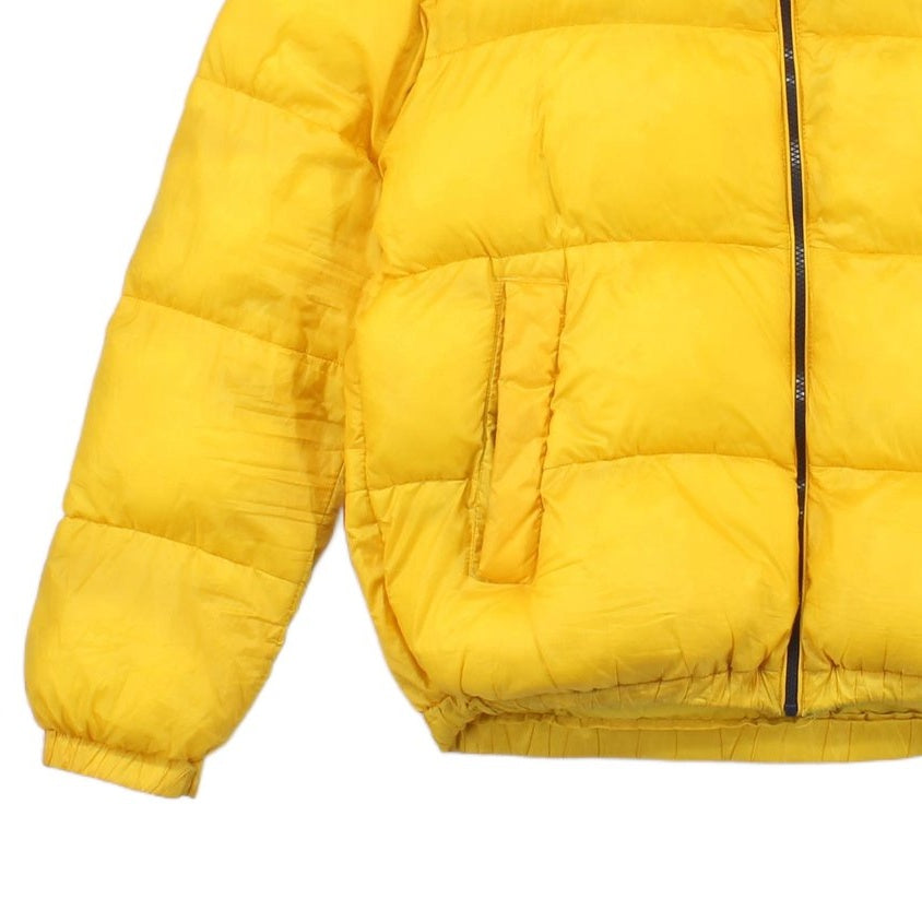 Mens Puffer Jacket Hooded Full Zip