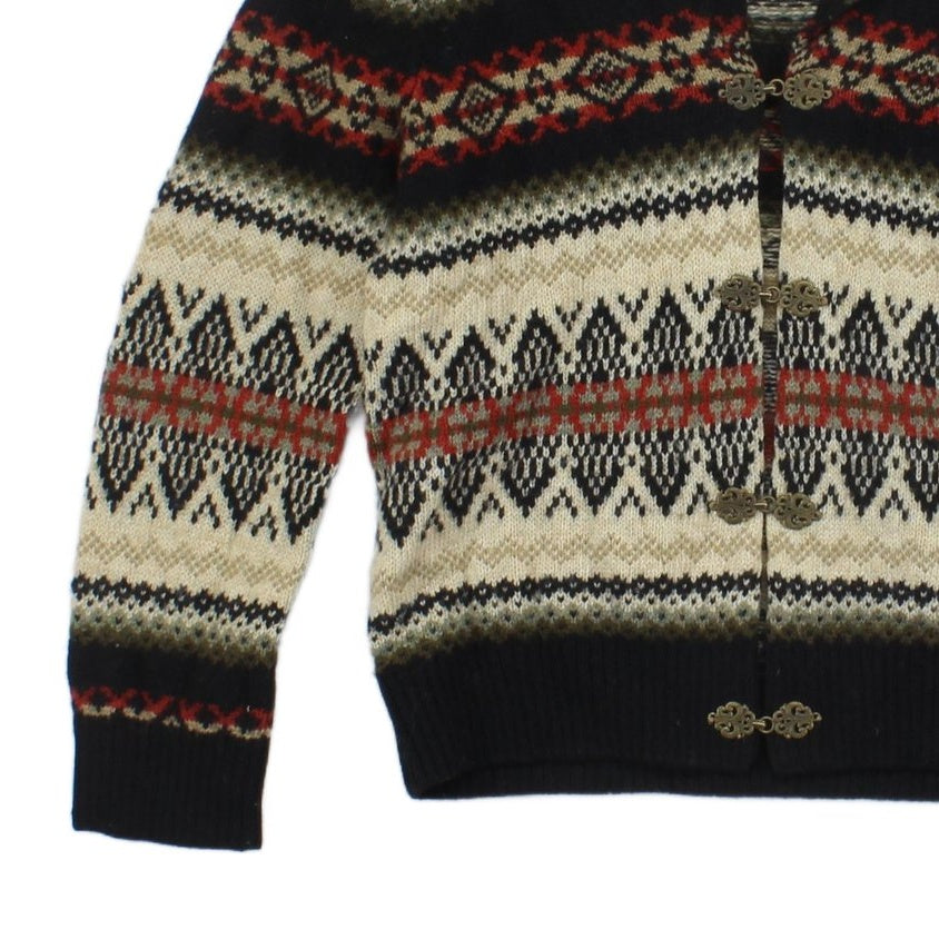 Womens Cardigan Nordic Patterned