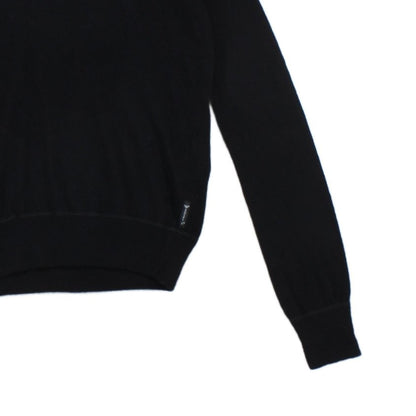 Womens V-Neck Jumper Wool Cashmere Angora