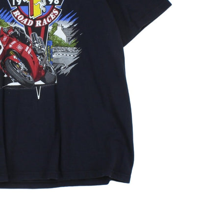 Mens Isle Of Man T-Shirt Graphic Racing