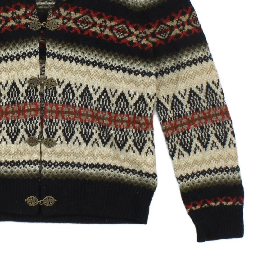 Womens Cardigan Nordic Patterned