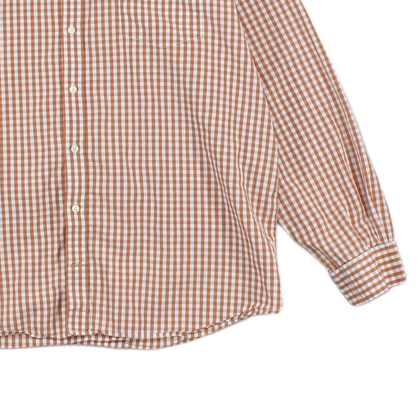 Mens Check Shirt Long Sleeve Button Up