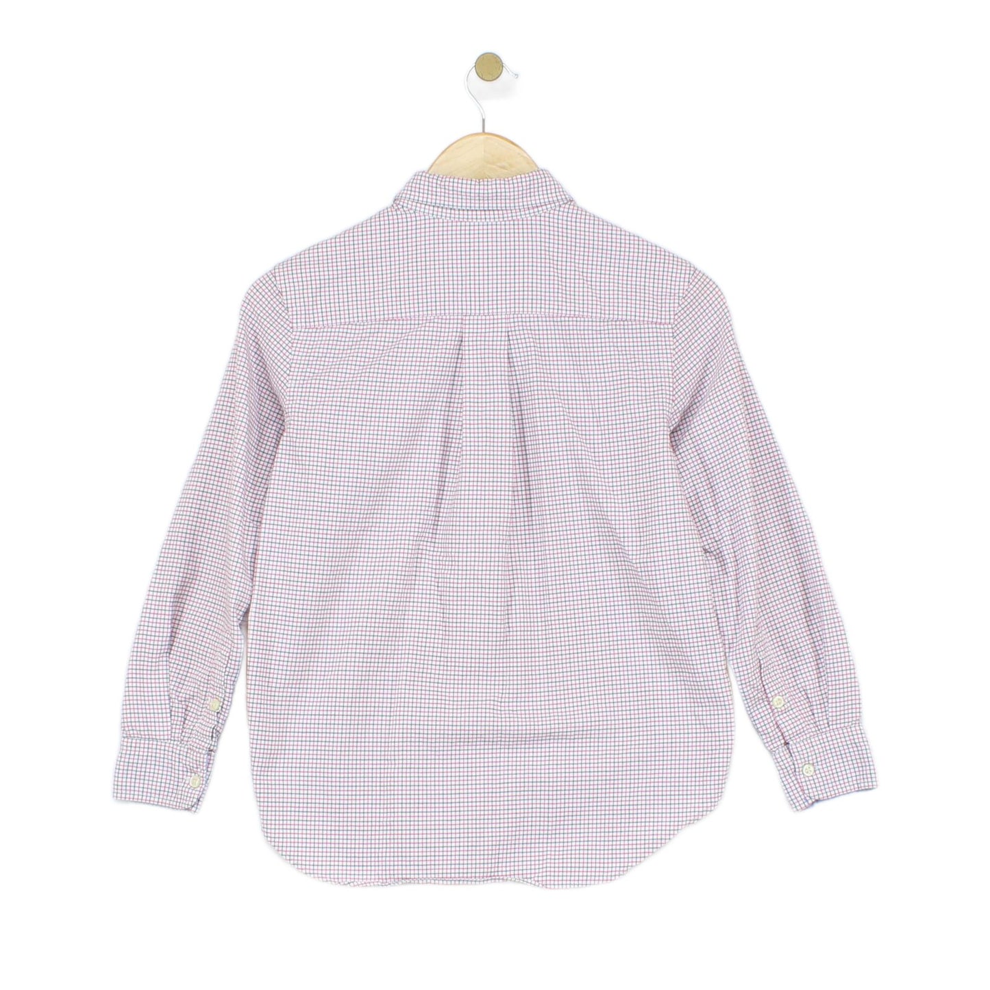 Boys Check Shirt Long Sleeve Classic