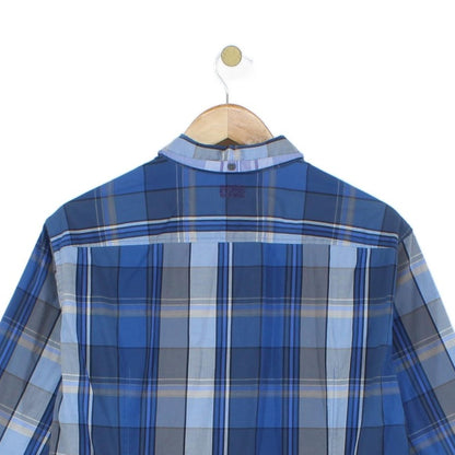 Mens Plaid Shirt Long Sleeve