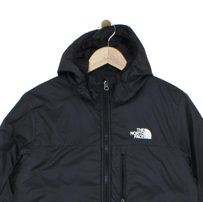 Boys Quilted Jacket Hooded Full Zip Reversible