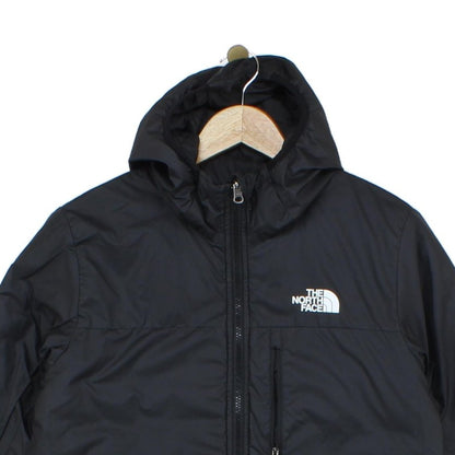 Boys Quilted Jacket Hooded Full Zip Reversible