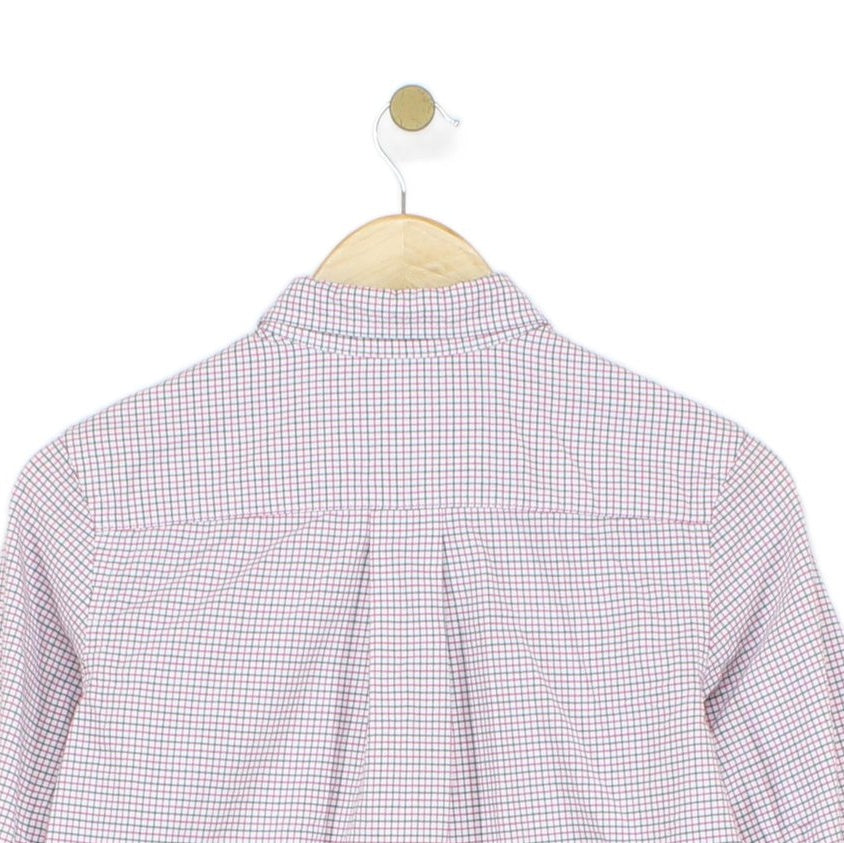 Boys Check Shirt Long Sleeve Classic