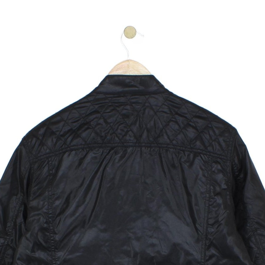 Mens Quilted Jacket Lightweight Slim Fit