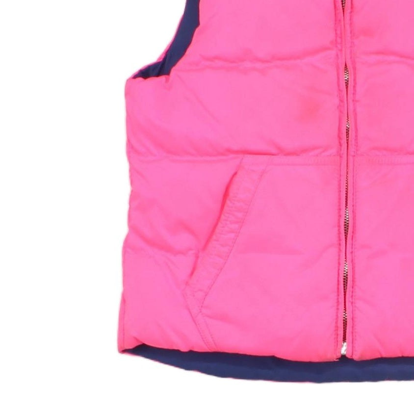 Girls Down Bodywarmer Reversible Sleeveless Outerwear
