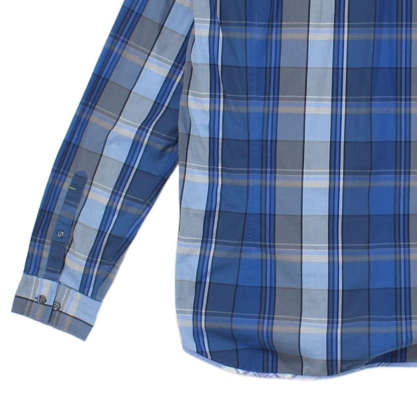 Mens Plaid Shirt Long Sleeve