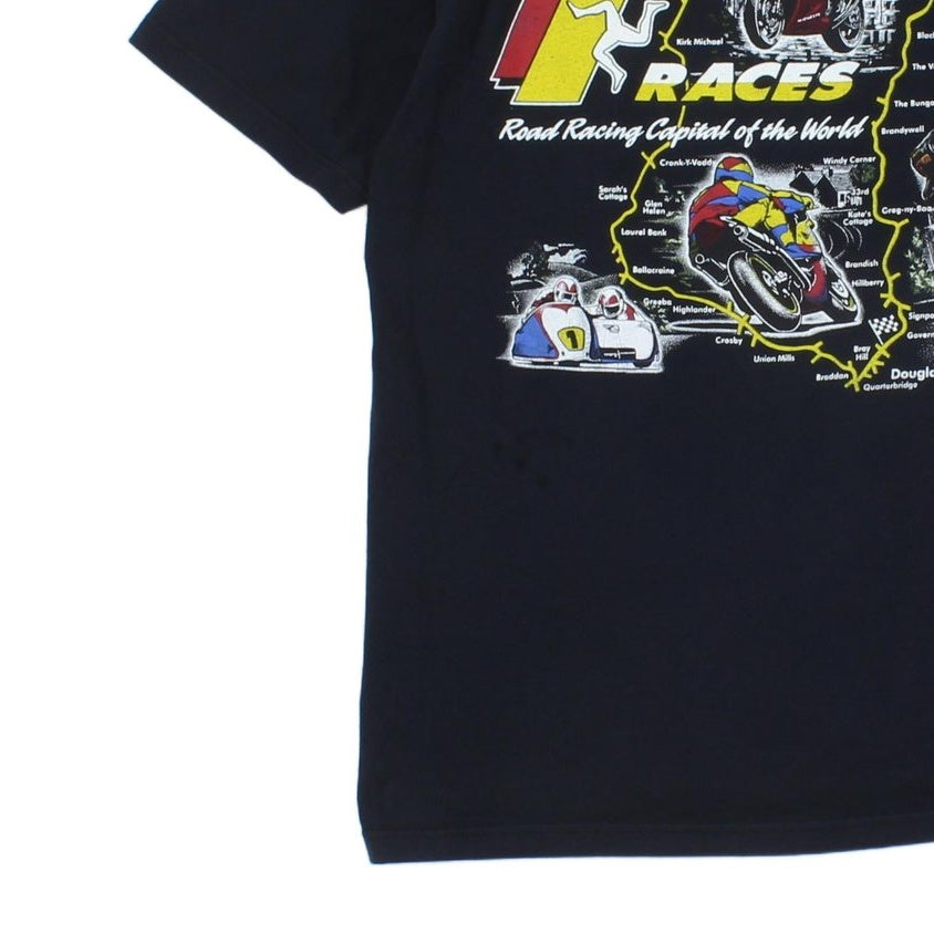 Mens Isle Of Man T-Shirt Graphic Racing