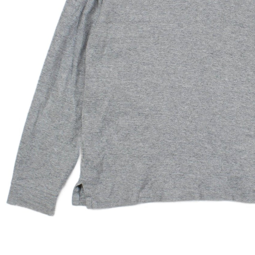 Mens 1/4 Zip Jumper Estate Rib Long Sleeve Cotton