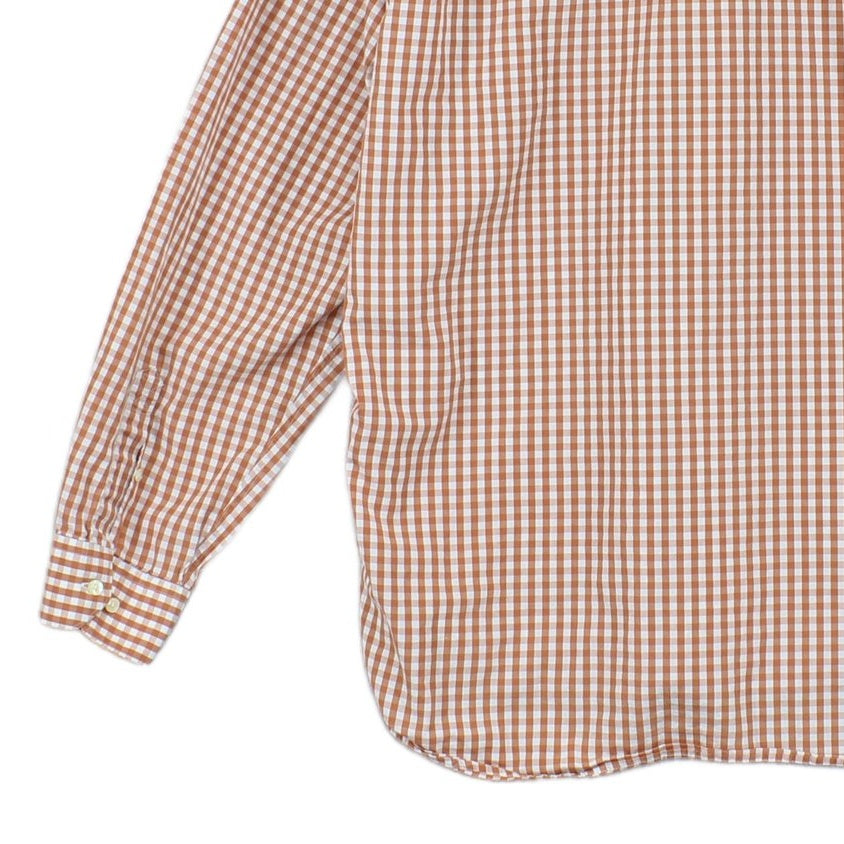 Mens Check Shirt Long Sleeve Button Up