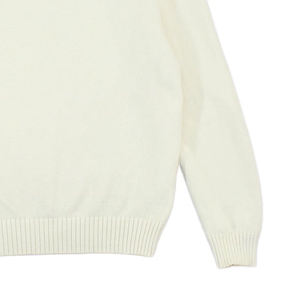 Mens 1/4 Zip Jumper Knit Pullover Cotton