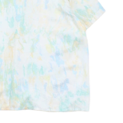 Mens Tie Dye Shirt Relaxed Short Sleeve