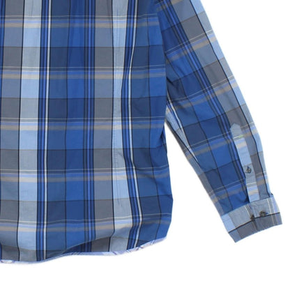 Mens Plaid Shirt Long Sleeve