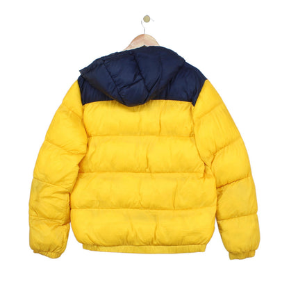 Mens Puffer Jacket Hooded Full Zip