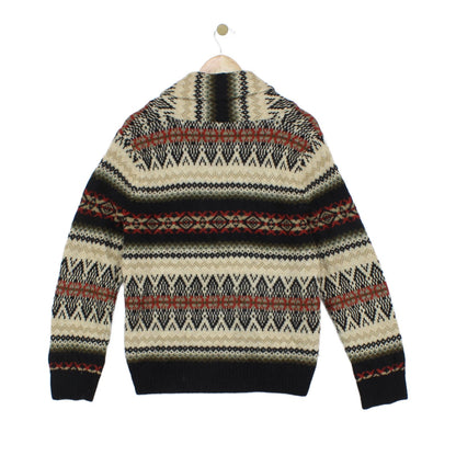 Womens Cardigan Nordic Patterned