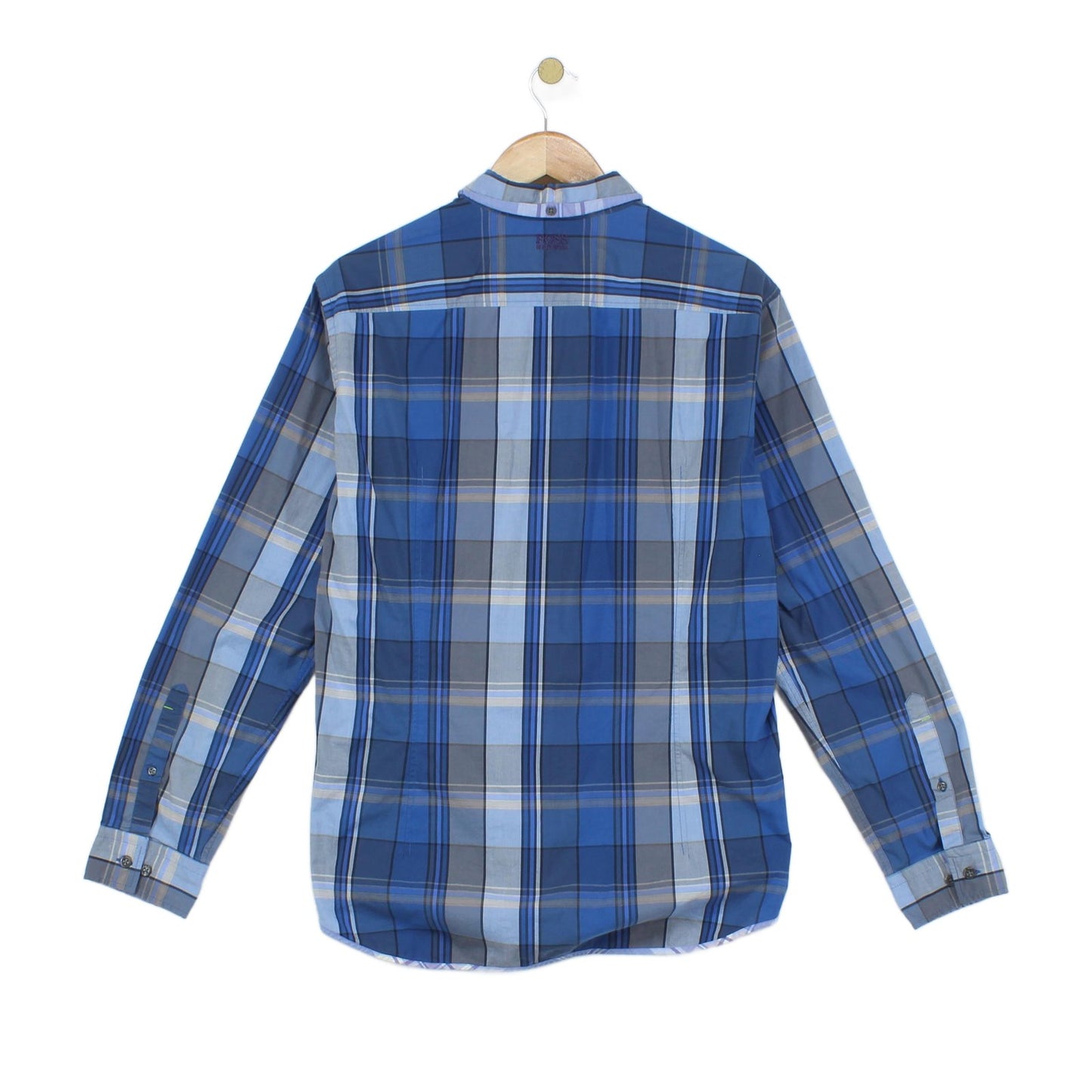Mens Plaid Shirt Long Sleeve