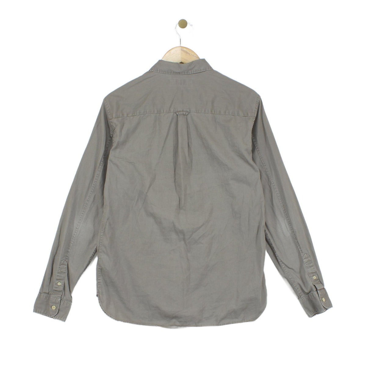 Mens Shirt Button Up Long Sleeve Cotton