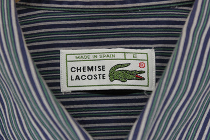 Mens Striped Shirt  Button Up Classic