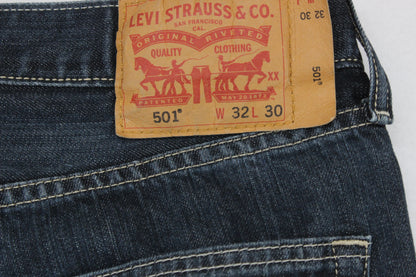 Mens 501 Jeans Classic Fit Denim