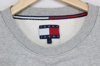 Mens Sweatshirt Embroidered Crew Neck Logo