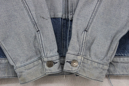 Mens Denim Jacket Patchwork