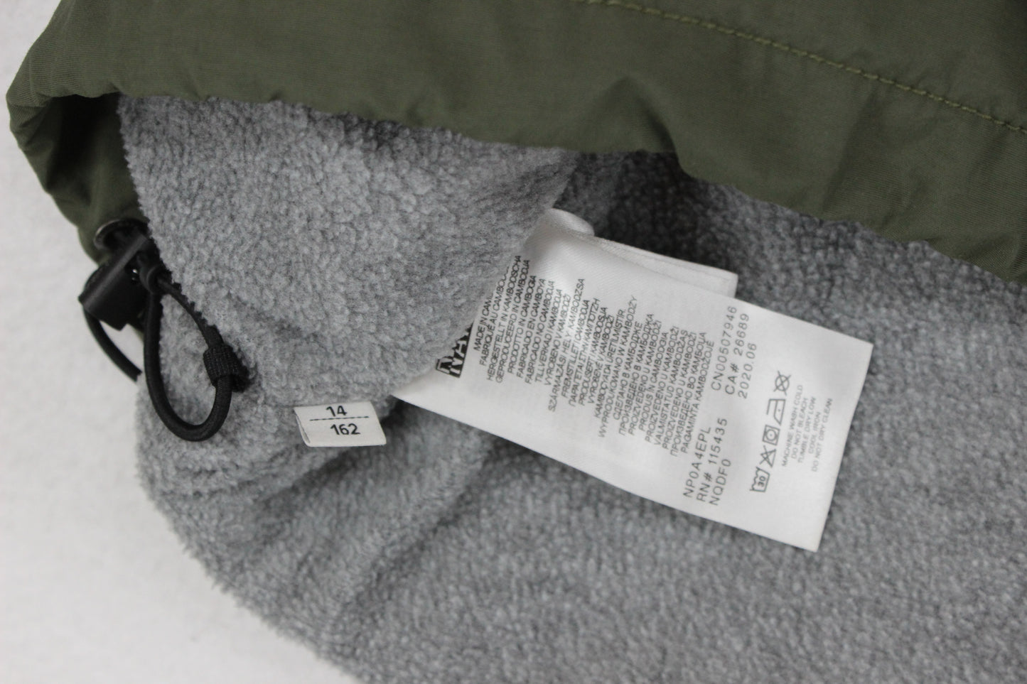 Boys Rainforest Jacket Anorak Hooded 1/4 Zip