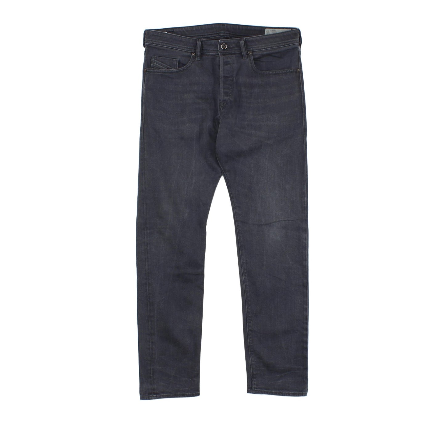 Mens Buster Jeans Regular Slim Tapered Denim