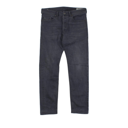 Mens Buster Jeans Regular Slim Tapered Denim