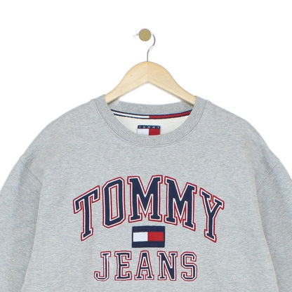 Mens Sweatshirt Embroidered Crew Neck Logo