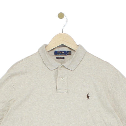 Mens Polo Shirt Short Sleeve Slim Fit