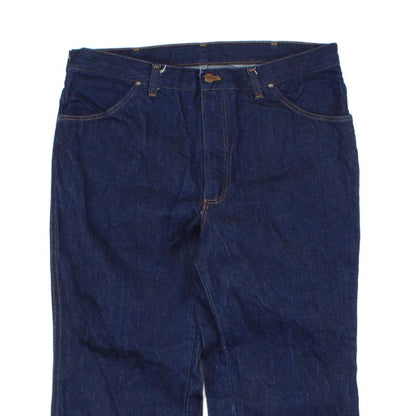 Mens Jeans Denim Straight Leg Cotton