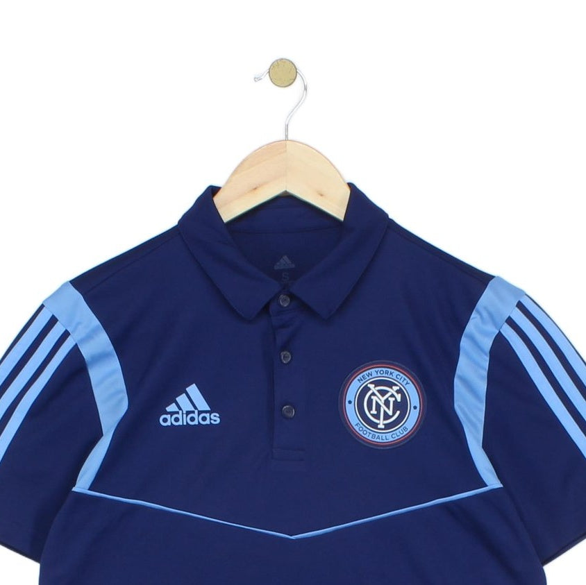 Mens New York City Football Polo Shirt Athletic Soccer