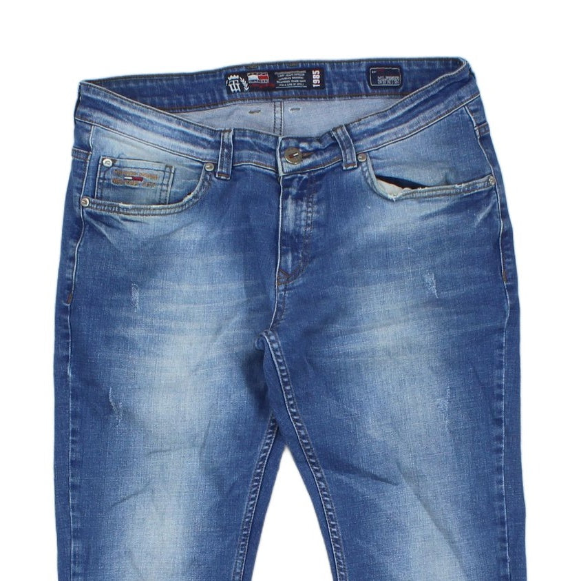 Mens Jeans Slim Fit Stretch Denim